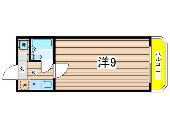 ハイライフイワタの物件間取画像